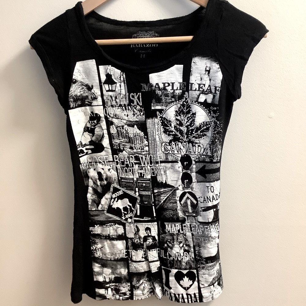 Babazoo “I Love Canada” shirt. Size M